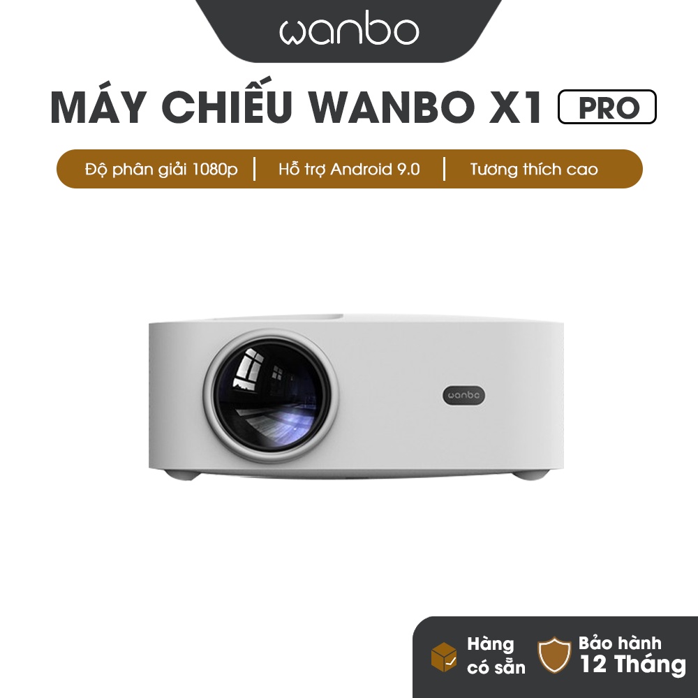 Máy chiếu Wanbo X1 Pro - Bản Quốc tế bảo hành 12 tháng