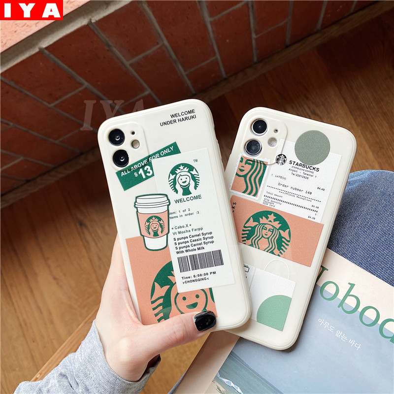 Ốp Lưng Tpu Họa Tiết Starbucks Thời Trang Cho Vivo Y20I Y12I Y12 Y20 Y30 Y30I Y12S Y20S Y17 Y11 Y15 Y19 Y53 Y85 Y50 Y91 Y93 Y91I Y91C V9