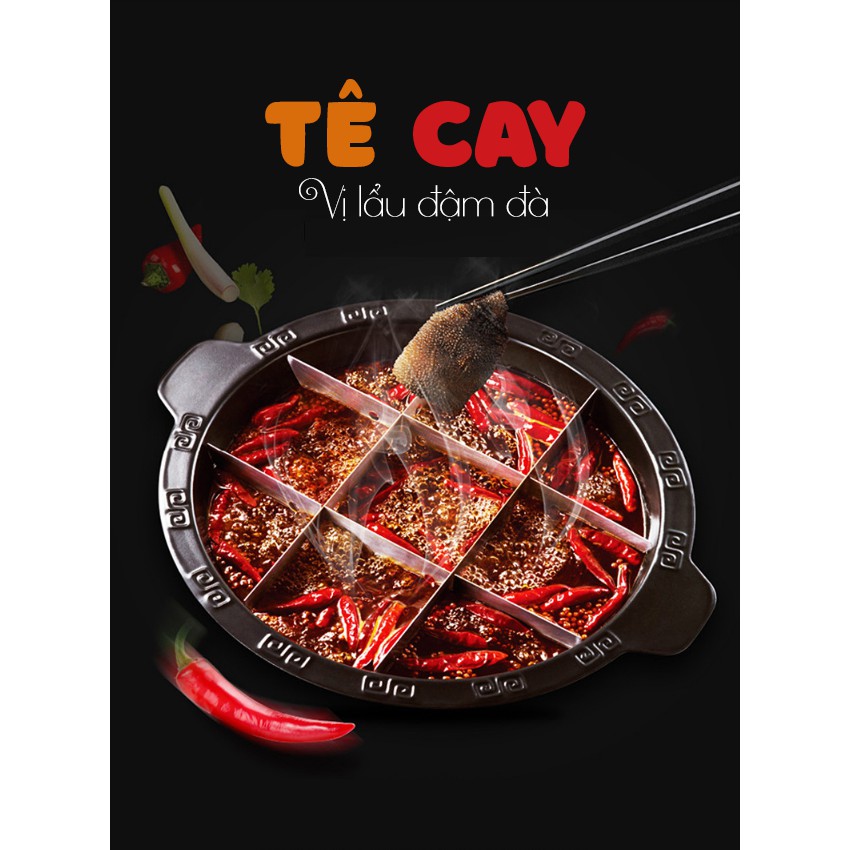 Cốt Lẩu Haidilao vị cay tê Tứ Xuyên gói 150g cho 2-3 người ăn | BigBuy360 - bigbuy360.vn