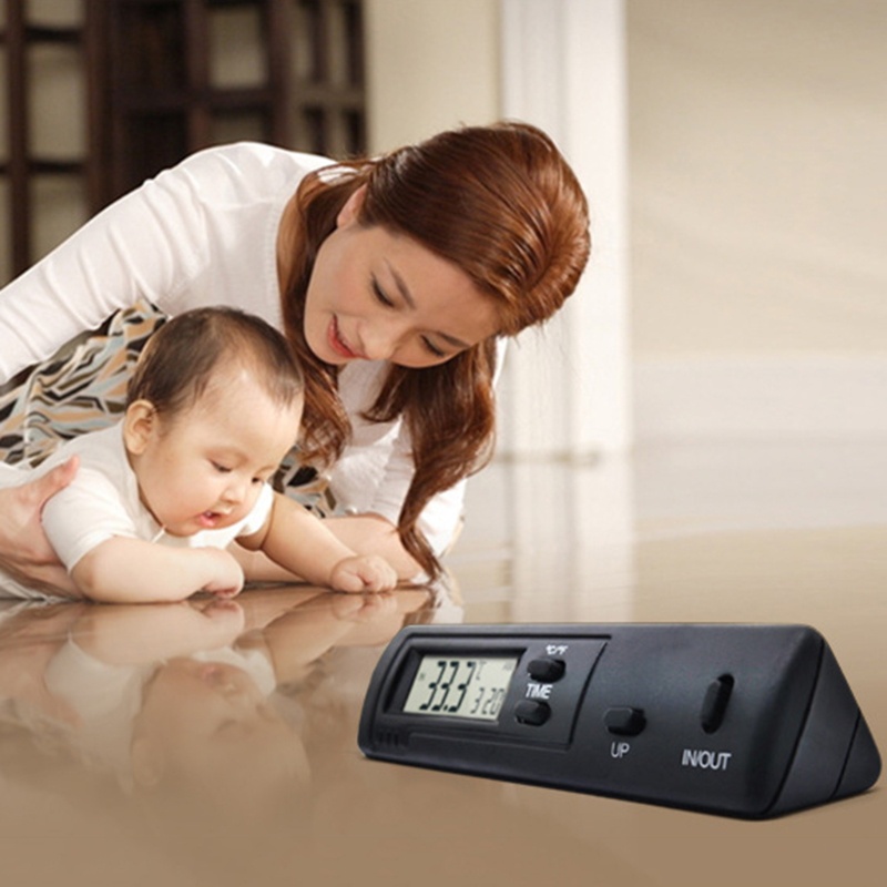 Đồng Hồ Kỹ Thuật Số Cảm Biến Nhiệt Độ Hai Chiều