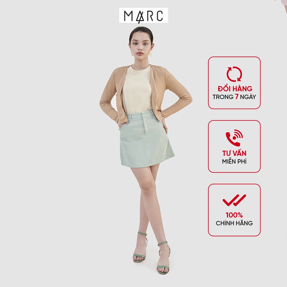 Váy mini basic nhung tăm - MARC FASHION | BigBuy360 - bigbuy360.vn