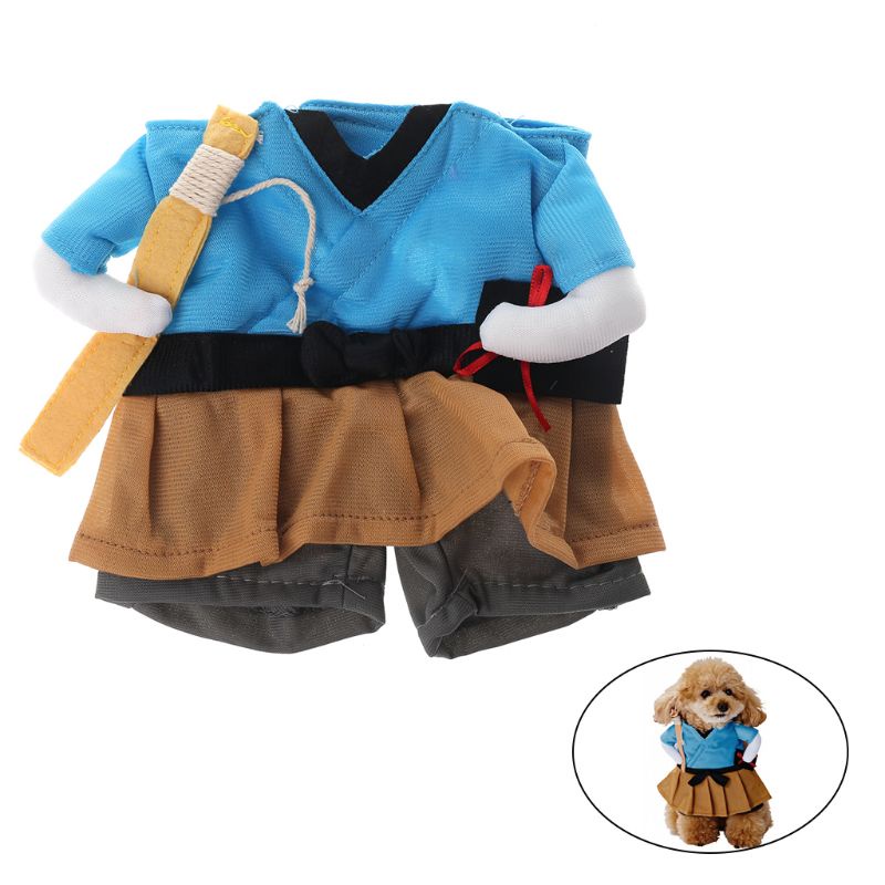 Vải May Mắn Hóa Trang Ngư Dân Halloween Cho Thú Cưng