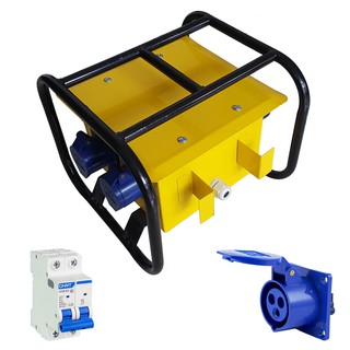Hộp nguồn thi công trình vỏ tủ điện tạm công nghiệp TCE
