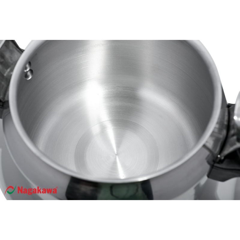 #Rẻ vô địch# Nồi áp suất, nồi hầm NAGAKAWA đáy nhôm đúc siêu nhẹ  đun bếp ga, bếp hồng ngoại - loại 1