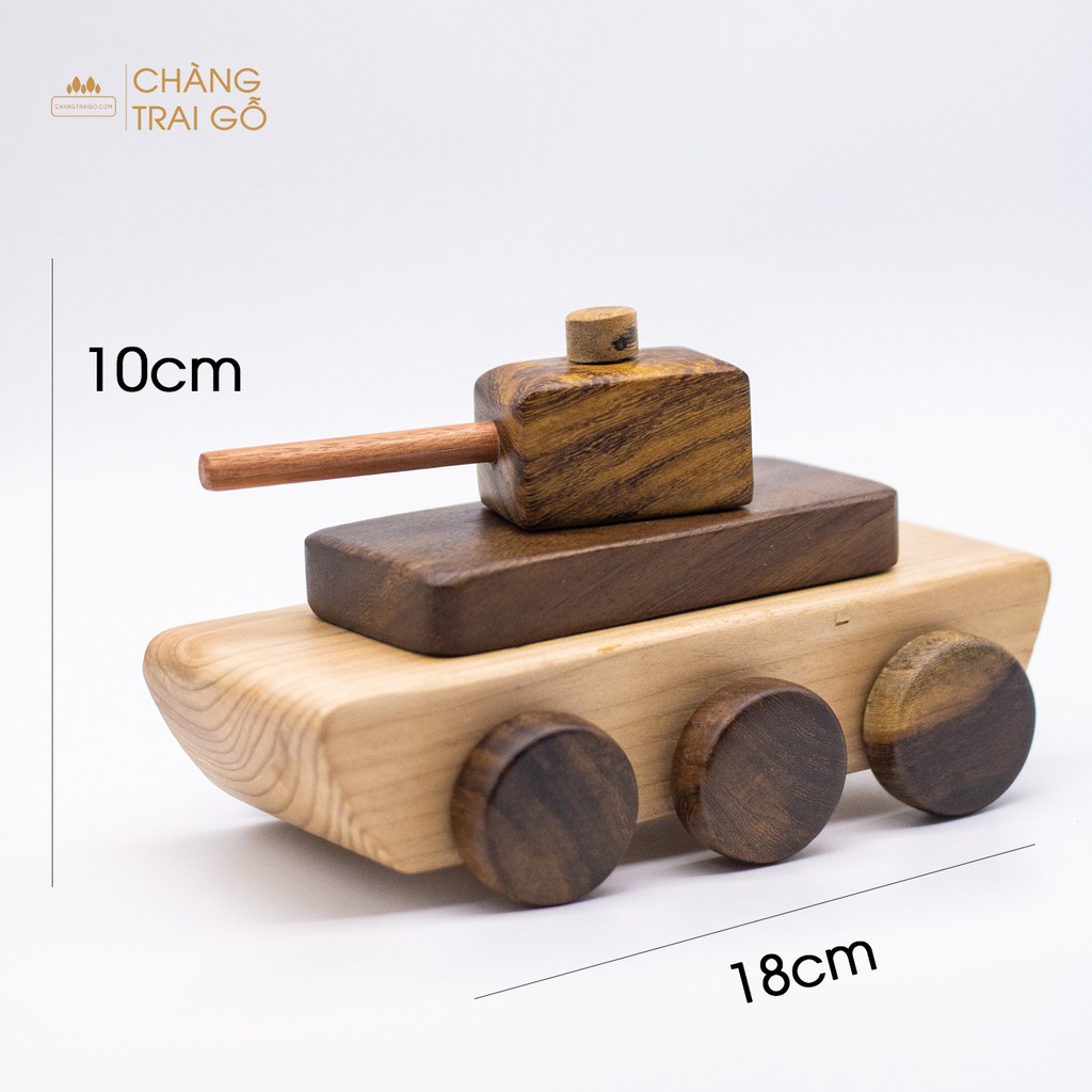 Xe Tăng Đồ Chơi - Đồ Chơi Gỗ Chàng Trai Gỗ