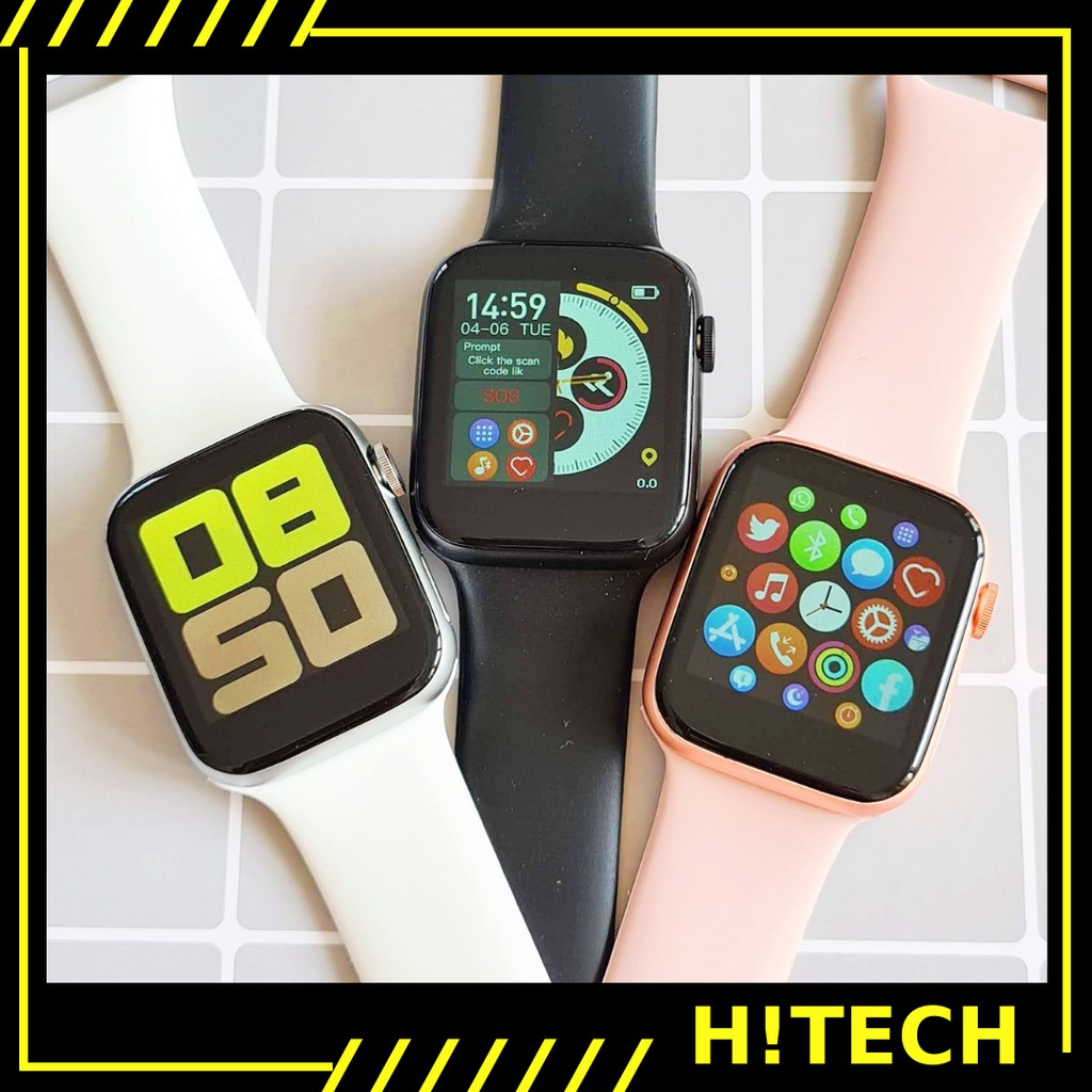 [Mã 44ELSALE2 giảm 7% đơn 300K] Đồng hồ thông minh nghe gọi 2 chiều núm xoay - Smart watch thay ảnh nền, thay dây