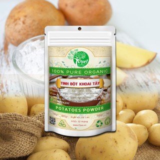 [FREESHIP 99K TOÀN QUỐC]Tinh Bột Khoai Tây 500gr Nguyên Chất