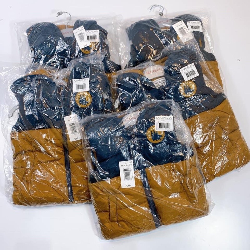 Áo gile phao Matalan dư xịn cho bé trai