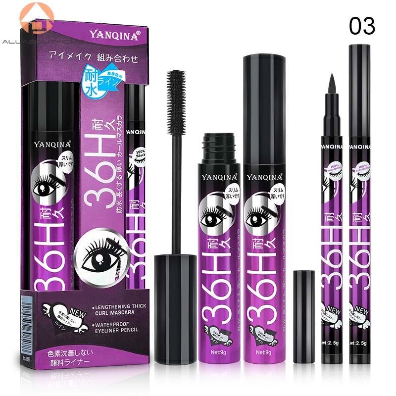 Bộ mascara và bút kẻ mắt chống thấm nước lâu trôi mềm mượt dành cho nữ
 | BigBuy360 - bigbuy360.vn