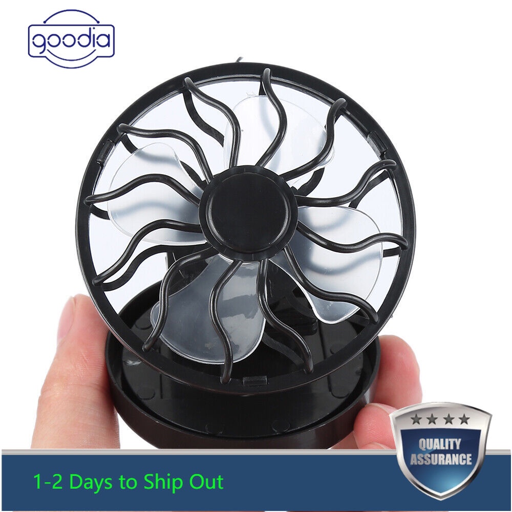 Quạt Năng Lượng Mặt Trời mini Di Động Tiện Dụng Cho Đi Câu Cá