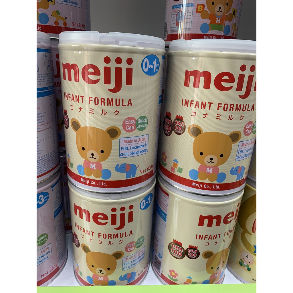 Sữa meiji số 0 800g (hàng nhập khẩu) DATE 2021