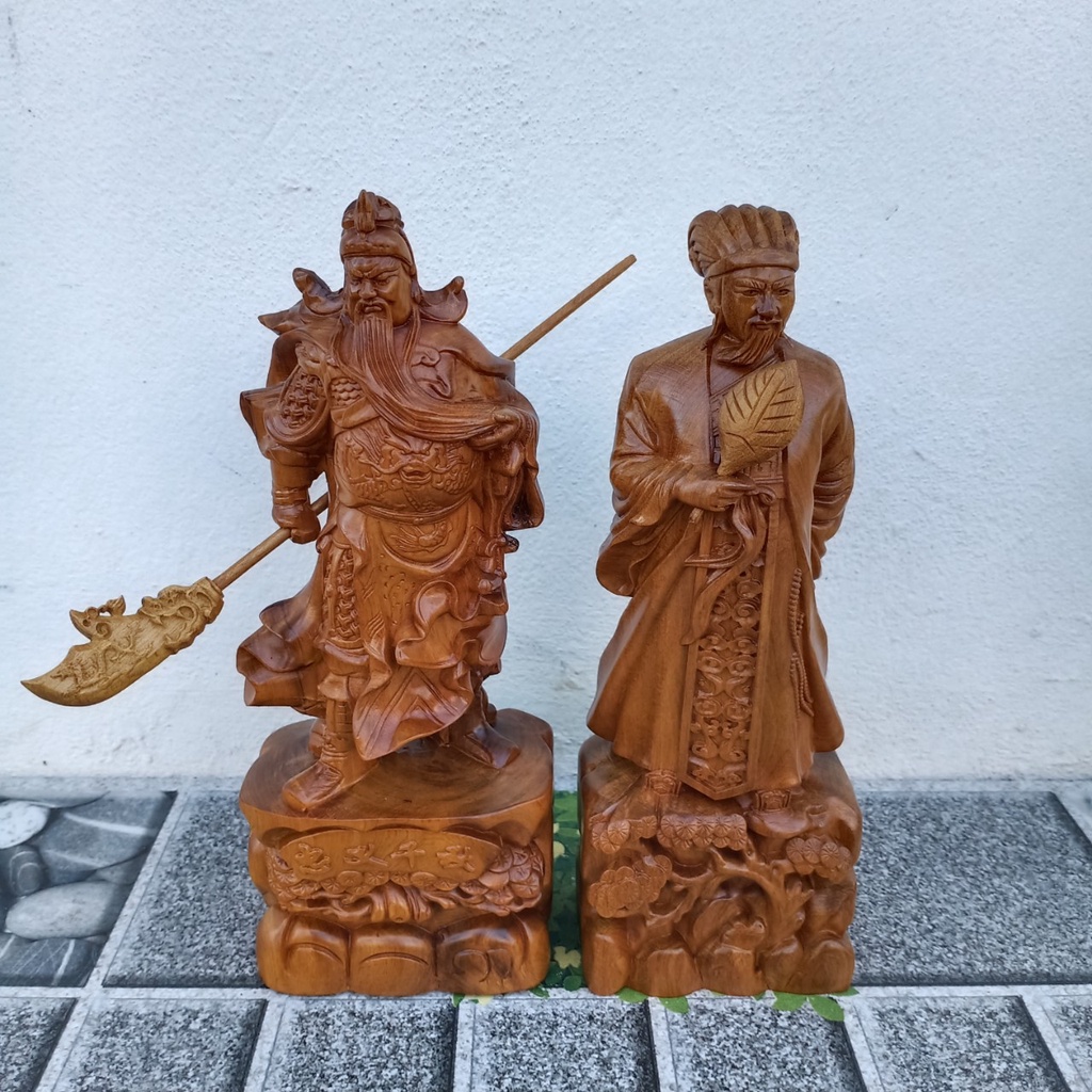 Tượng quan công bằng gỗ thơm