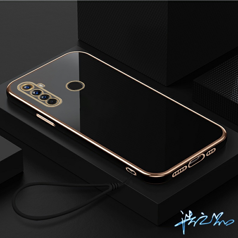 Ốp Điện Thoại Kết Cấu Mịn Cho Realme C21Y C21 8i C11 5 5i 5S C20 7i C3 9i C15 8 C12 7 C25 C31 C25Y C2 A1K Pro 6 6i Pro