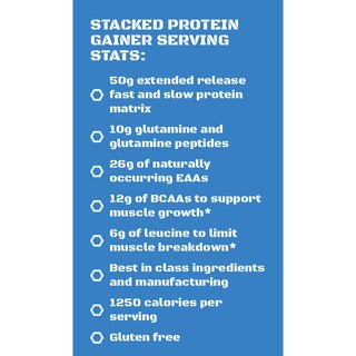 Sữa tăng cân EVL Stack Protein Gainer 12LBS