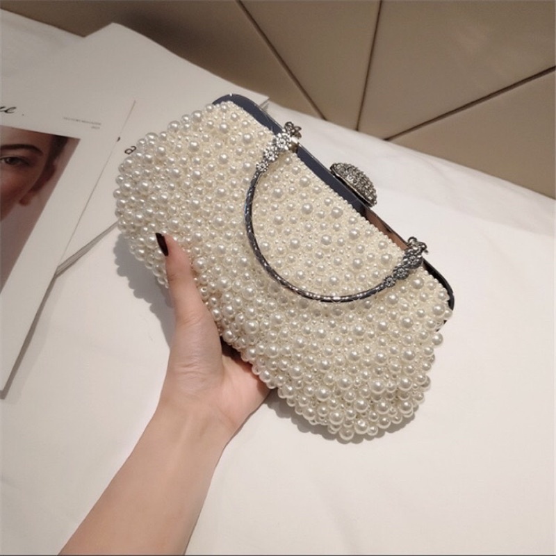 Túi Đầm Đeo Vai Có Dây Đeo Thao Rời Bên Trong Túi