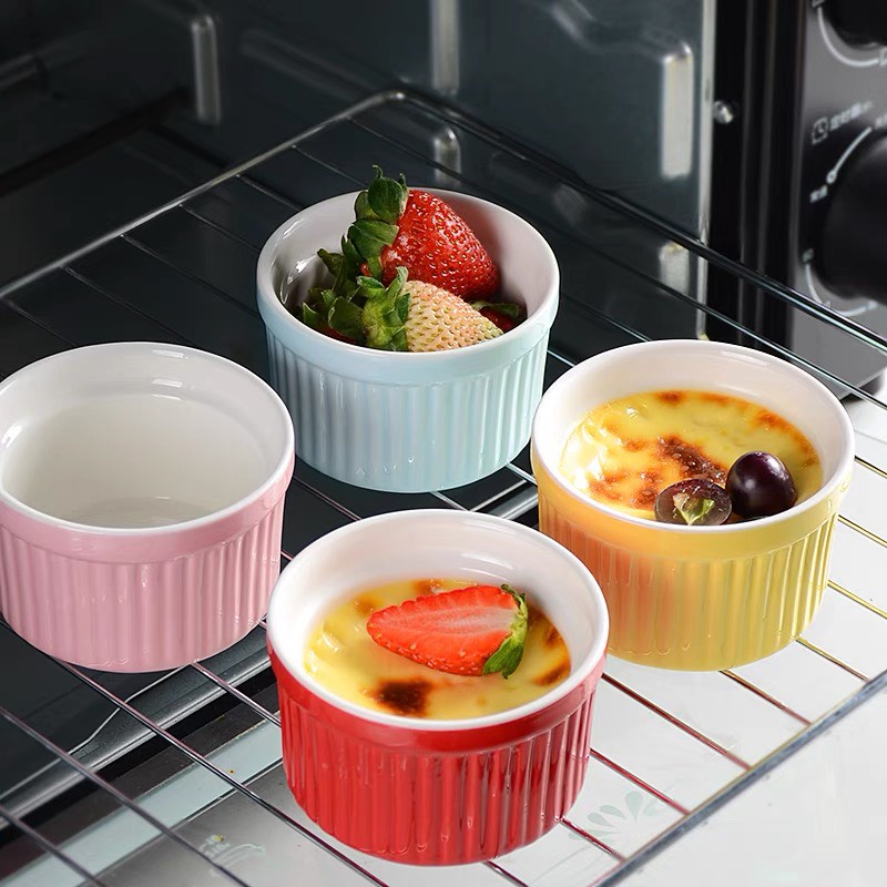 Bát Ăn Dặm, Chén Ăn Dặm Ramenkin Không Nắp 150ml