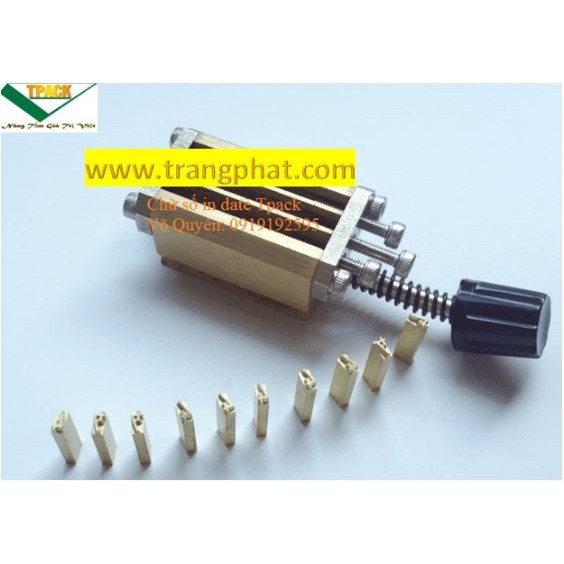 Chữ số in date, chuyên cung cấp và nhận gia công tất cả các loại chữ số