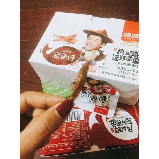 1 Gói cá cay vân nam hàng nội địa siêu dai ngon