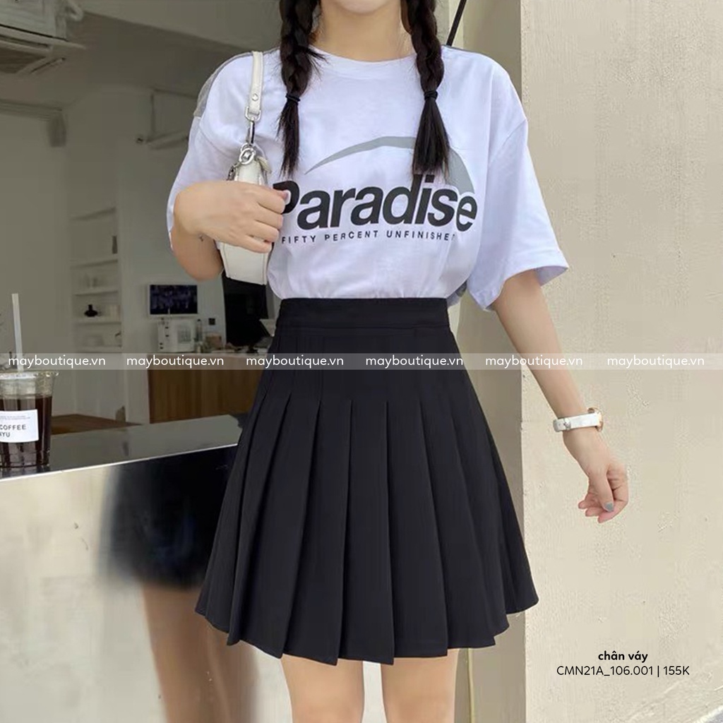 [HÀNG CÓ SẴN] Chân váy tennis xếp ly dáng ngắn phong cách Ulzzang CMN21A_106.001 (KÈM VIDEO) | BigBuy360 - bigbuy360.vn