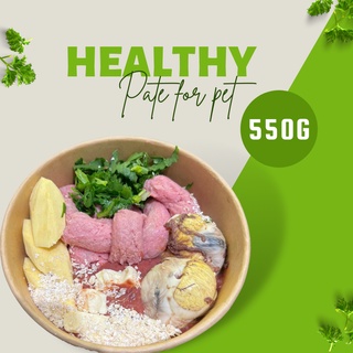Pate mèo tươi siêu dinh dưỡng dành cho chó mèo - 550G