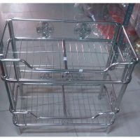 Kệ chén inox 2 tầng