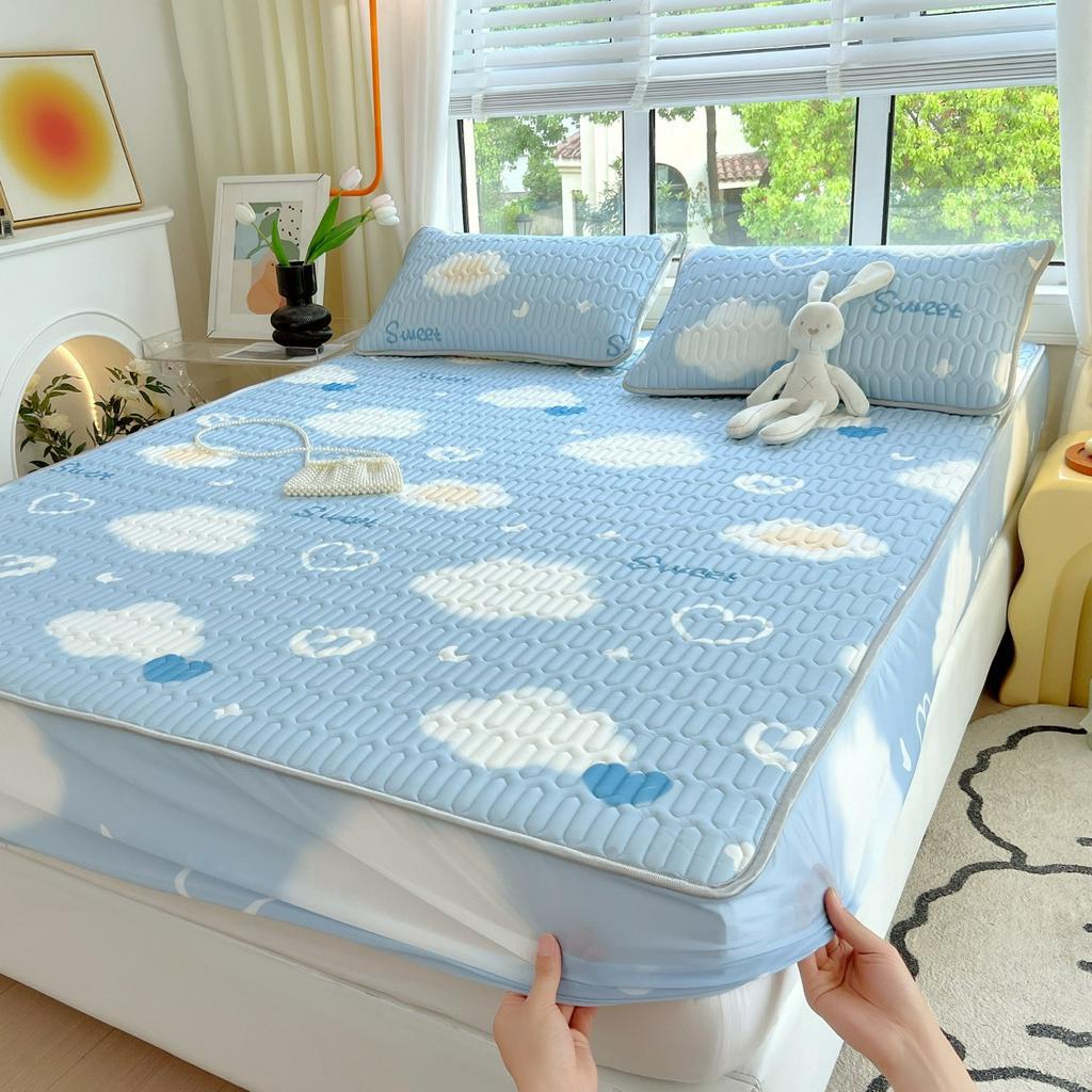 Chiếu điều hòa cao su non bo chun 3d nhập khẩu hàng loại 1 chiếu điều hòa bo chun tencel latex thái lan siêu thoáng mát