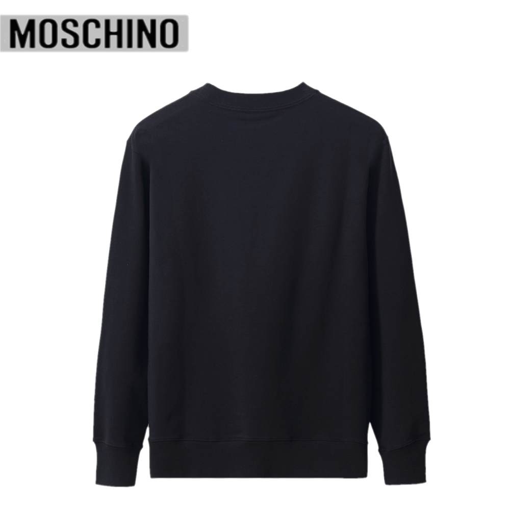 Áo Sweater Cổ Tròn Dáng Rộng Chất Liệu Cotton In Họa Tiết Moschino Thời Trang Cho Nam Và Nữ # 243