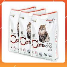 Thức ăn cho mèo Catsrang Hàn Quốc - 5kg - dễ dàng tiêu hóa Không sử dụng chất kháng sinh ngăn ngừa búi lông hiệu quả