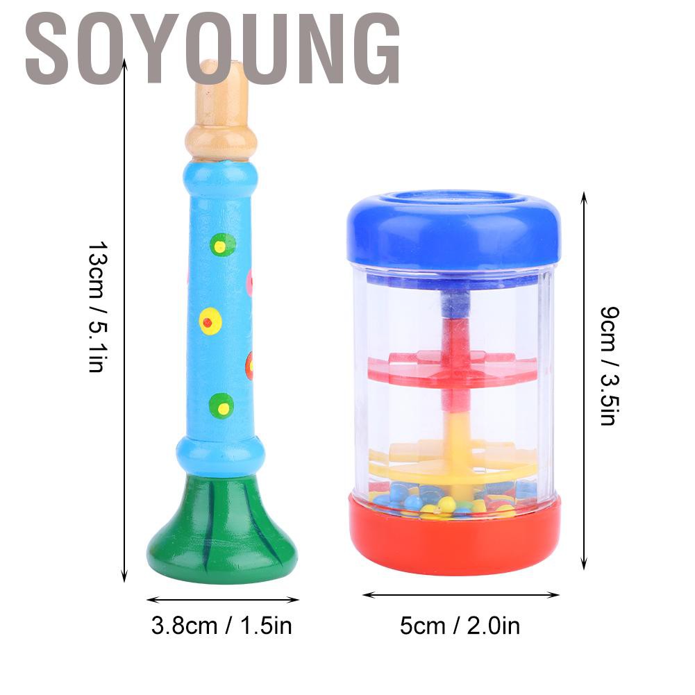 Set 6 Nhạc Cụ Đậu Nành Đồ Chơi Cho Bé