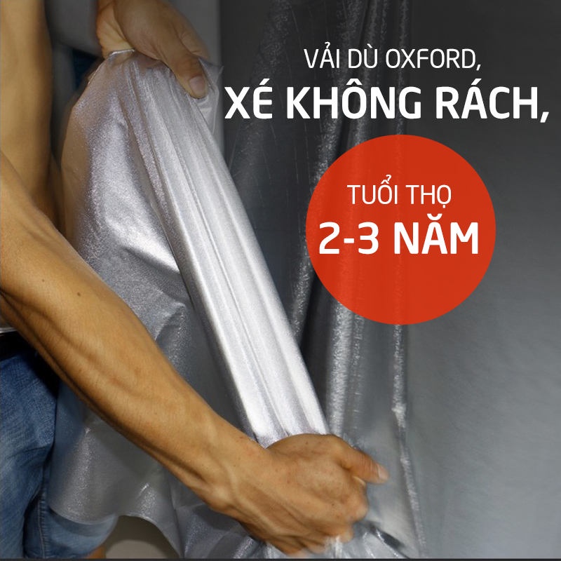 Bạt phủ xe ô tô SOEASY chống nóng cho xe hơi Mazda CX-5 chất liệu vải dù oxford cao cấp có nỉ chống trầy sơn xe