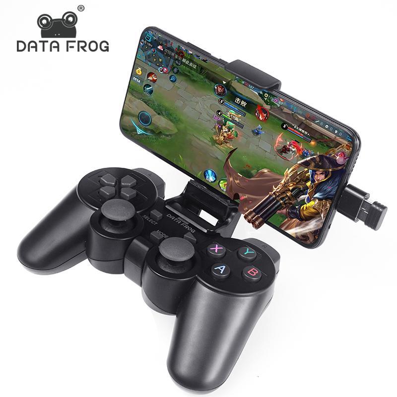 XIAOMI Data Frog Tay Cầm Chơi Game Không Dây 2.4g Cho Điện Thoại Android / Pc / Ps3 / Tv Box