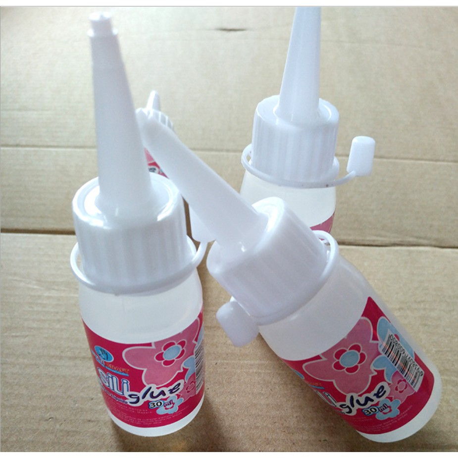 Keo silicone keo siliglue 30ml không màu và không mùi làm đồ thủ công, DIY, handmade có thể dán giấy, vải, gỗ