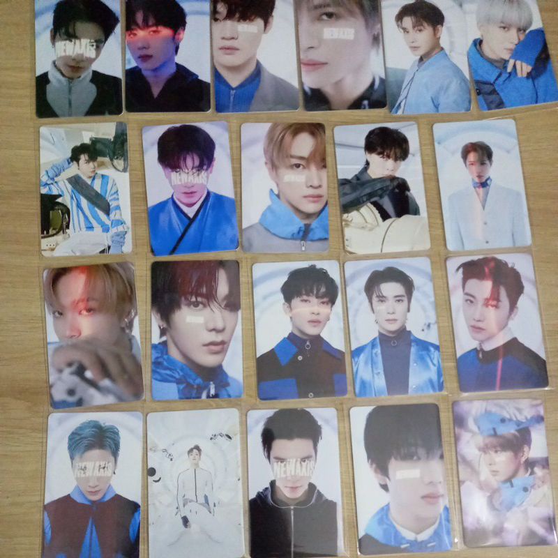 Set 21 card thẻ nhựa NCT 2021 - Universe bo góc in 2 mặt