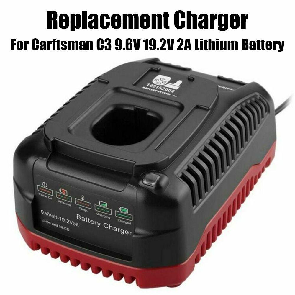 BTLIMER Dây Cáp Sạc Pin Lithium Carftsman C3 9.6V 19.2V 2A Chuyên Dụng