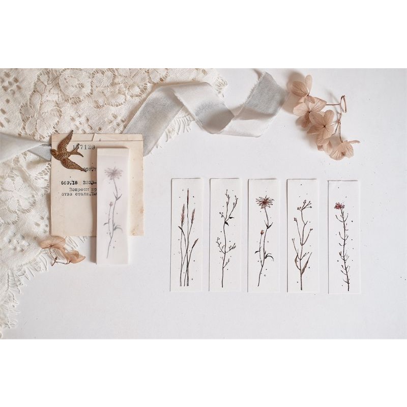 𝓚𝓻𝓲𝓼𝓷𝓪.𝓻𝓸𝓸𝓶 ♡ Freckles Tea vol.1- Quyển note hoa xinh xắn "𝑾𝒊𝒍𝒅 𝒇𝒍𝒐𝒘𝒆𝒓" trang trí sổ