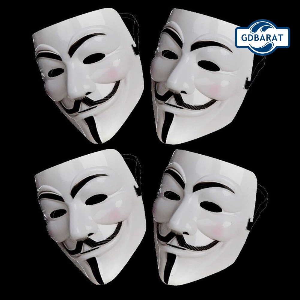 Mặt Nạ Hóa Trang Nhân Vật Anonymous Hacker V for Vendetta Master