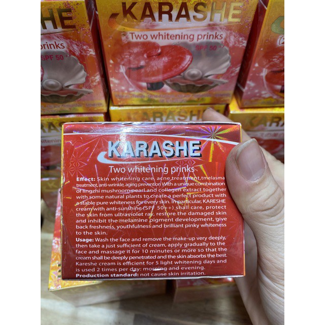 Kem Karashe đông trùng