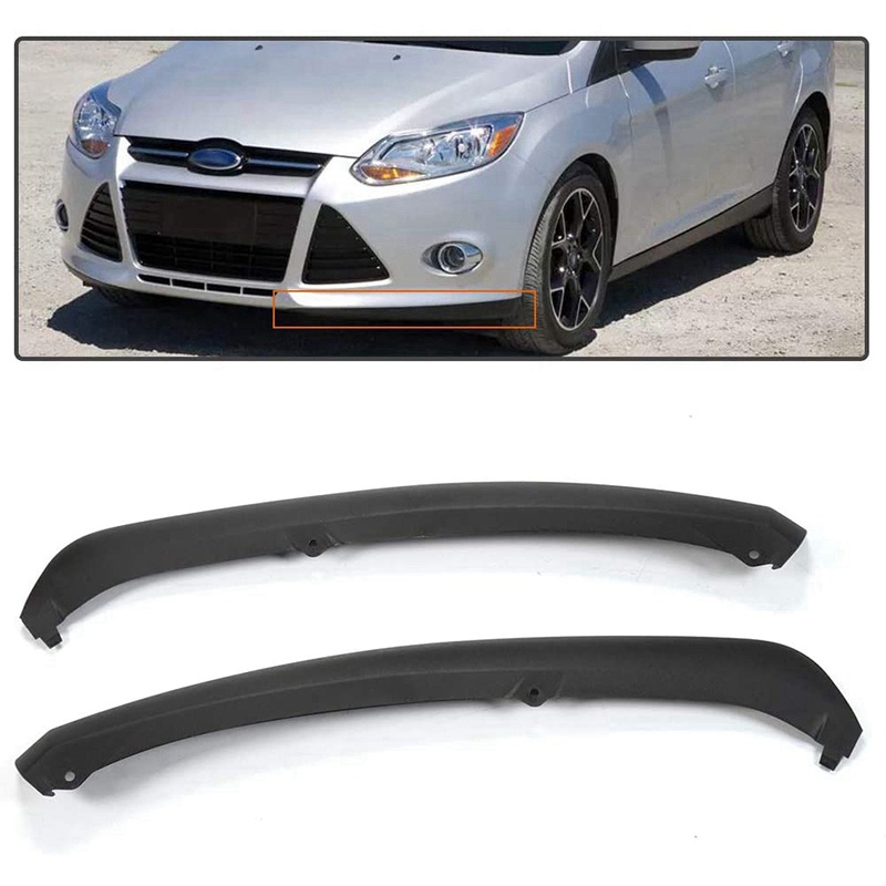 2 cái phía trước bumper lip spoiler air chin splitter lower valance panel for ford focus 2012-2014 fo1095244C cp9z17626b