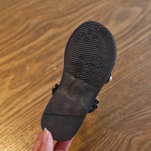 Dép Sandal cho bé gái - dép sandal đính đá siêu xinh phong cách hàn quốc hàng cao cấp dành cho bé gái 1-5 tuổi