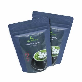 Bột trà xanh matcha Nhật Uji Matcha Latte Grade 100g