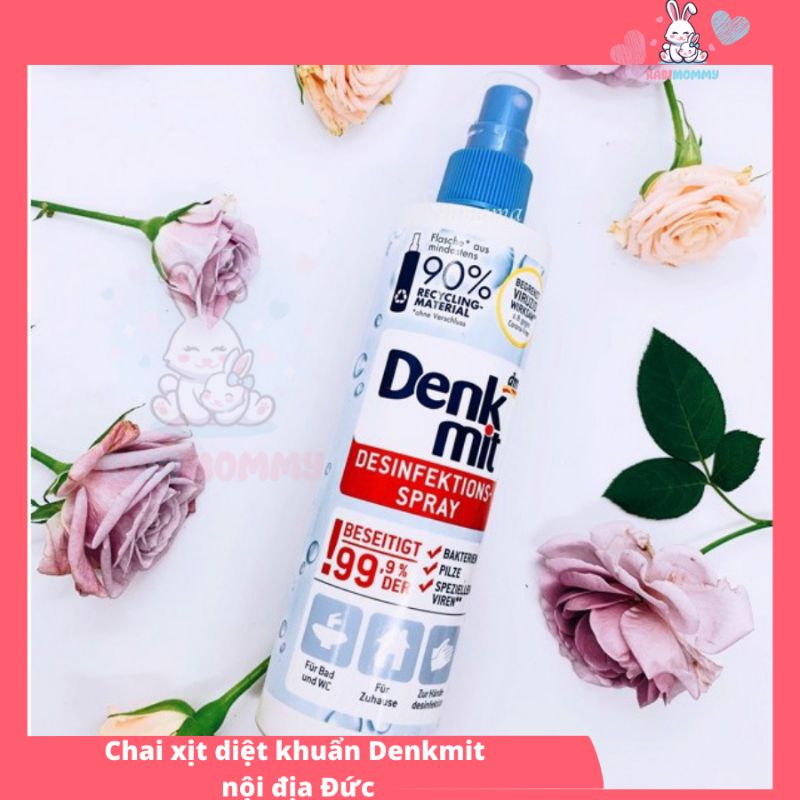 Chai xịt diệt khuẩn hiệu Denkmit/ Hàng nội địa Đức