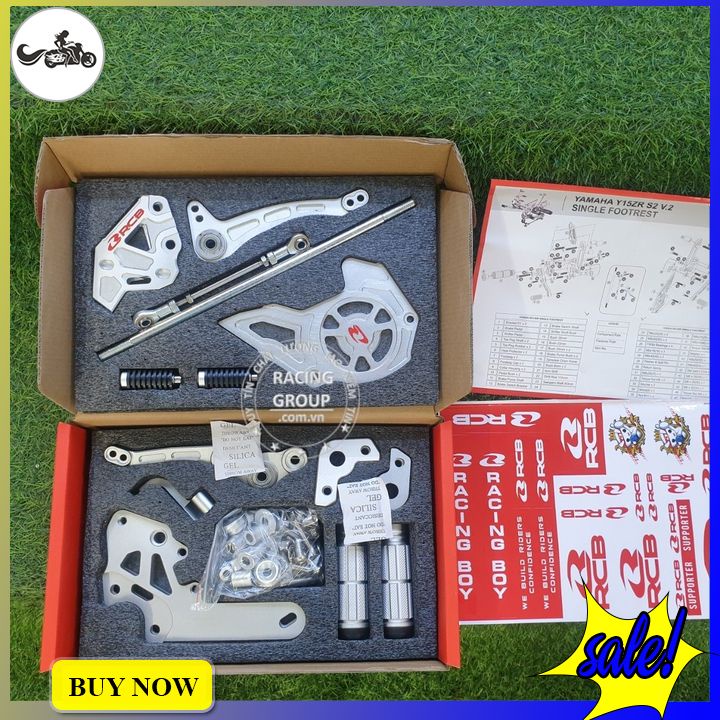 Bộ cần số móc Exciter 150 từ nhôm nguyên khối CNC cao cấp hàng chính hãng RCB