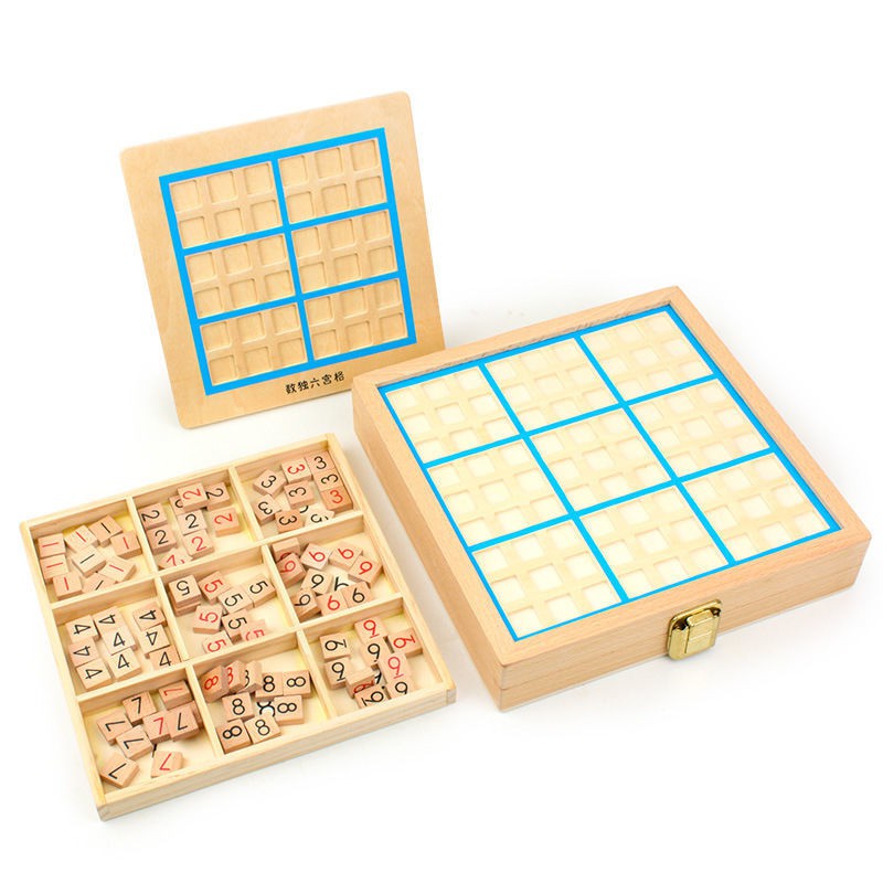 Bộ Bàn Cờ Sudoku Dành Cho Trẻ Em 6-9 Tuổi