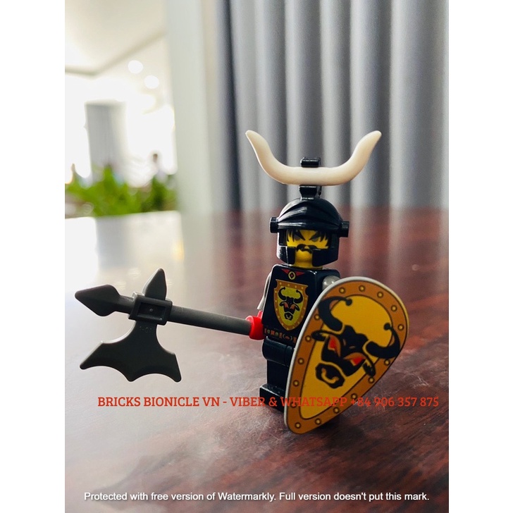 LEGO MINIFIGURES - ĐỒ CHƠI XẾP HÌNH NHÂN VẬT LEGO CASTLE SYSTEM - CEDRIC THE BULL - CEDRIC ĐẦU BÒ