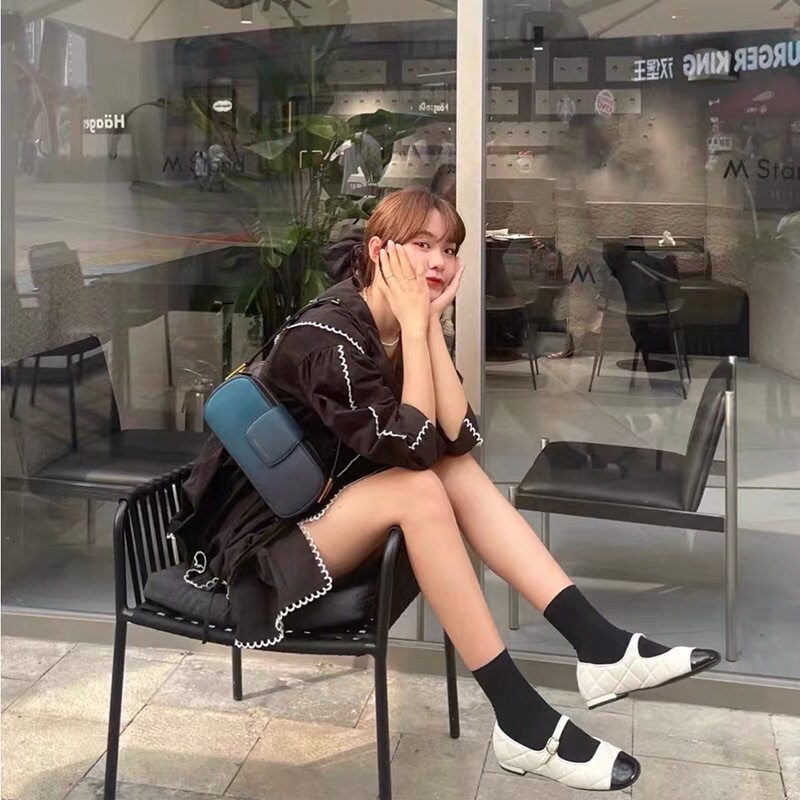 Giày hài trám bệt xuất CNK Full box MS-8675