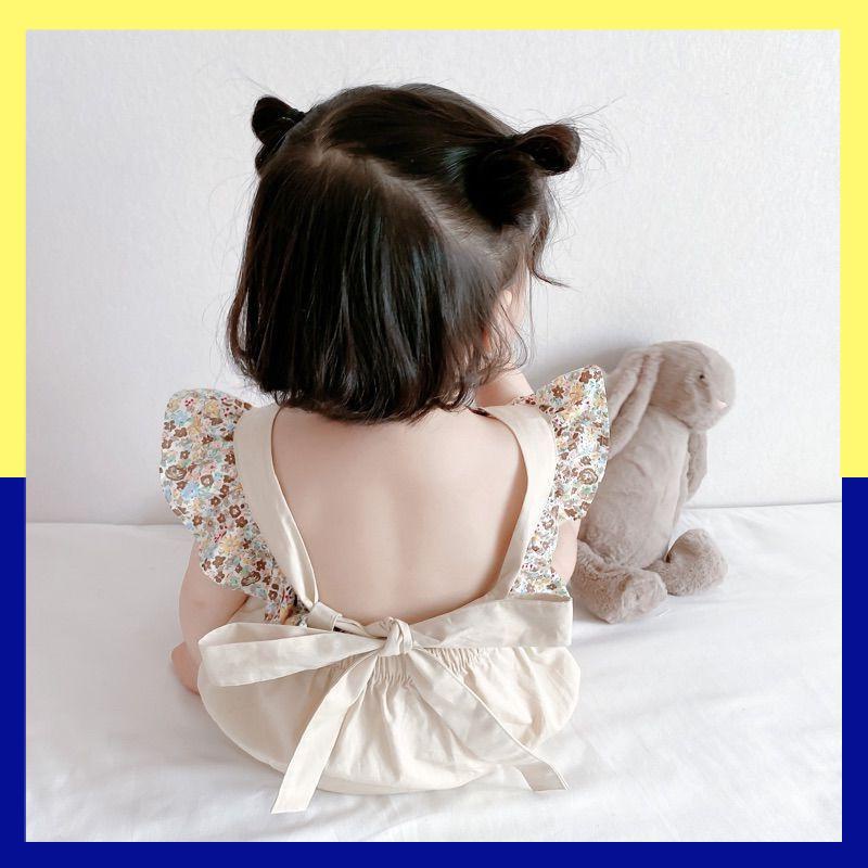Body Yếm Hoa Cho Bé Gái Siêu Dễ Thương  Hàng Quảng Châu Chất Siêu Đẹp Mềm Mát - Tiny Kids