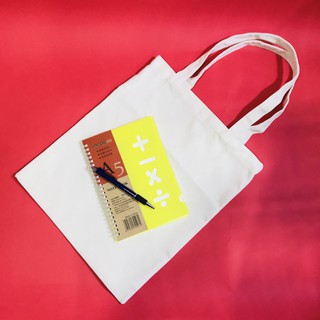 TÚI VẢI BỐ CANVAS TRƠN ( MÀU KEM )