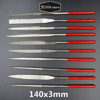 Bộ 10 Dũa Hợp Kim Đủ Size