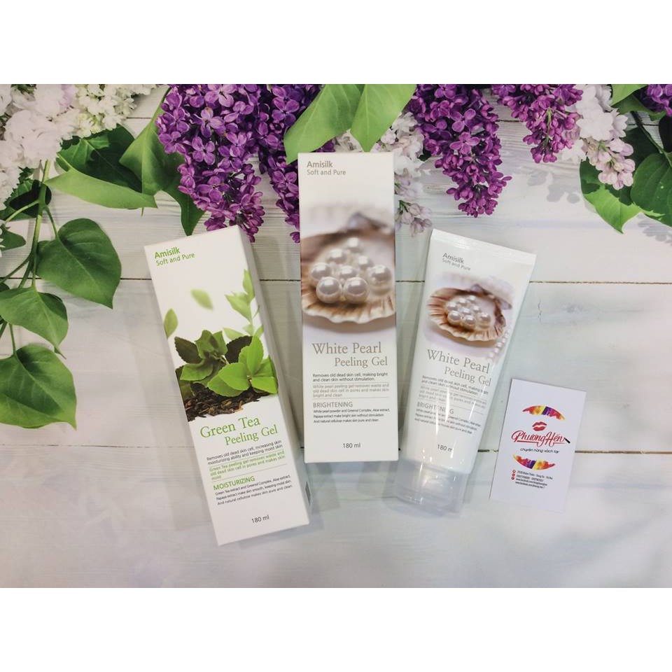 Tẩy Da Chết Amisilk Hàn Quốc Tuýp 180ml | BigBuy360 - bigbuy360.vn