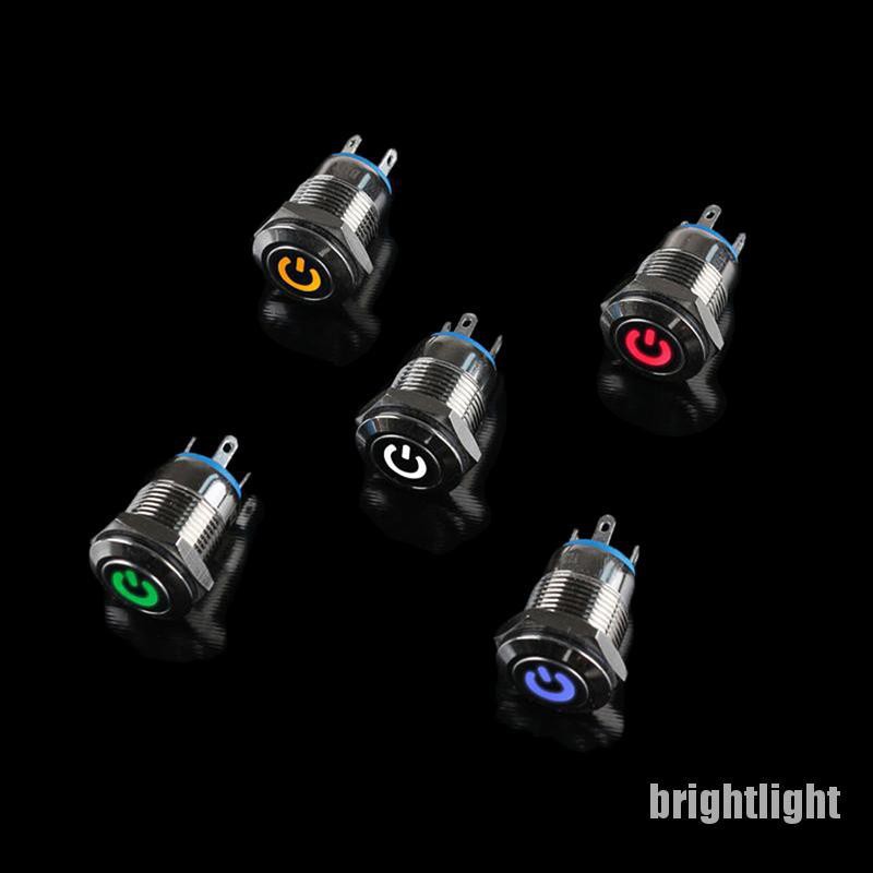 Công Tắc Nút Đèn Led 12mm 12v Chuyên Dụng